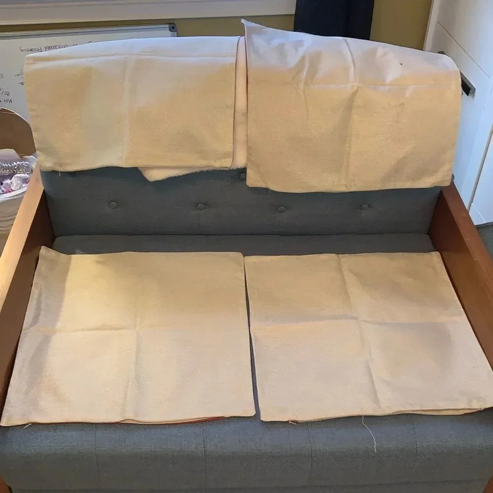 Set 4 Red/White‎ Christmas Pillow Covers